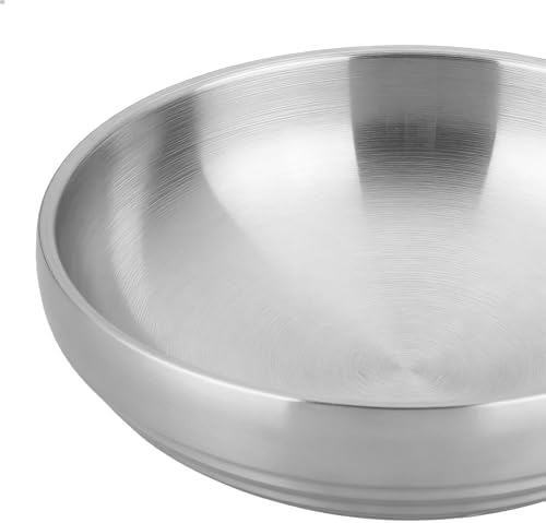 Decorative Bowl Key Holder Bowl for Entryway Table Catchall Bowl for Candy Key / 7.4 Inches / Silver