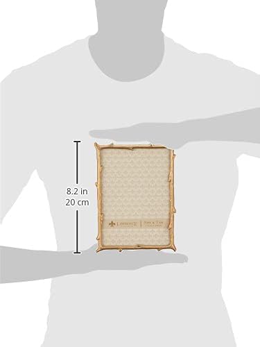 712557 Metal Natural Branch Design Picture Frame / Gold / 5 x 7