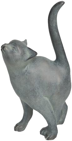 Garden-Statues Cat-Figurines Home Garden Decor / Single Cat