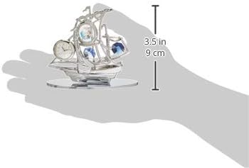 Elegant Tabletop Timepiece / Silver