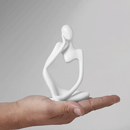 Resin Collectible Figurines / White / One Size / Set of 3