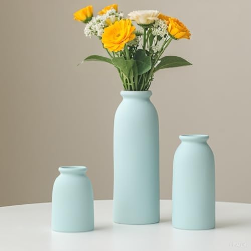 Ceramic Vase Set-3 / Blue