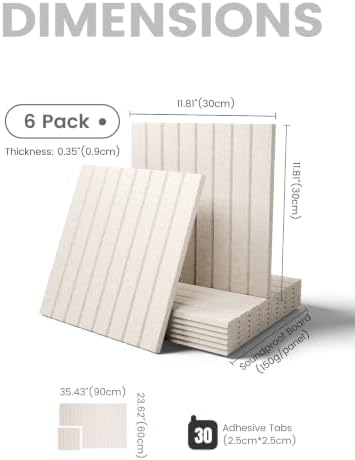 Fluxynara 36" x 24" Large Felt Bulletin Board, Oatmeal