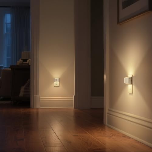 DORESshop Night Light, Night Lights Plug into Wall, Adjustable, 3000K