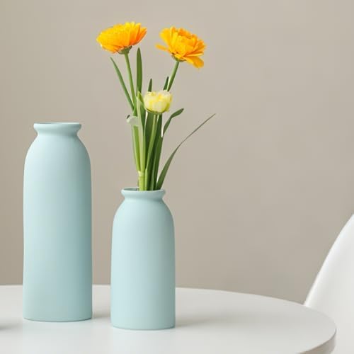 Ceramic Vase Set-3 / Blue