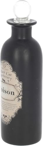 Nemesis Now Poison Potion Bottle 20cm Black
