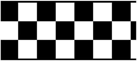 Checkered Flag Cars Wallpaper Border / Black / 4.5 Inch