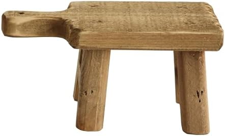 Small Wood Pedestal / Natural / Square / Rectangle