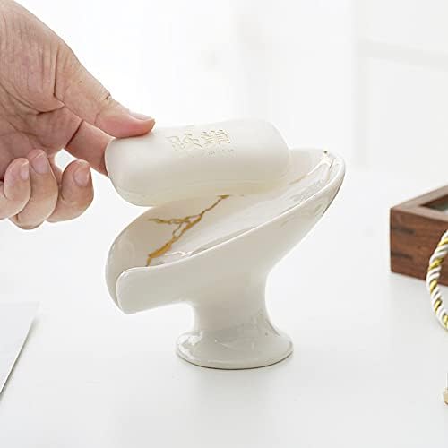 Ceramic Soap Holder / White