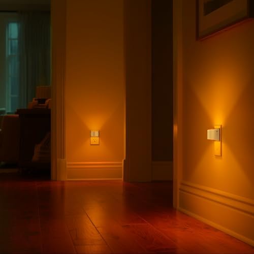 DORESshop Night Light, Night Lights Plug into Wall, Adjustable, Amber