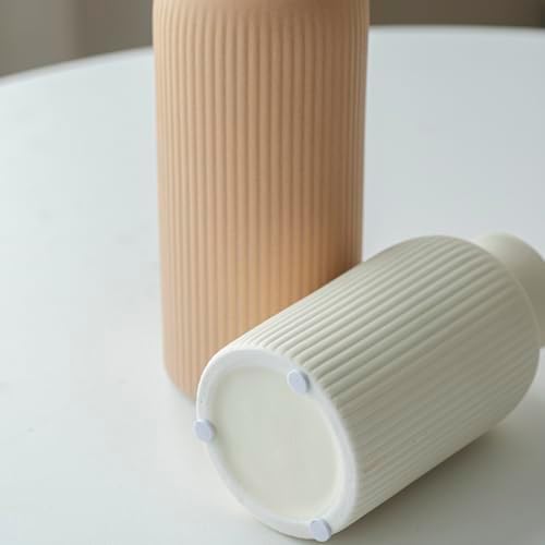 Modern Ceramic Vase Set / Standard Coffee Mix / Natural