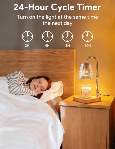 Candle Warmer Lamp Gold, Home Decor, Brithday Gifts for Women Mom