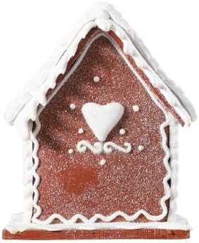 Gingerbread House Christmas Decorations - 1PC Clay Dough Cookie White House