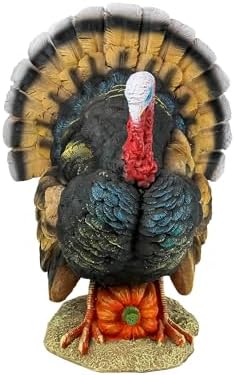 Design Toscano QM2373100 North American Turkey Statue,full color,Small