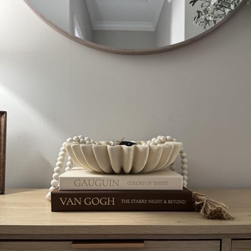 Stackable Faux Book Box / Beige-brown