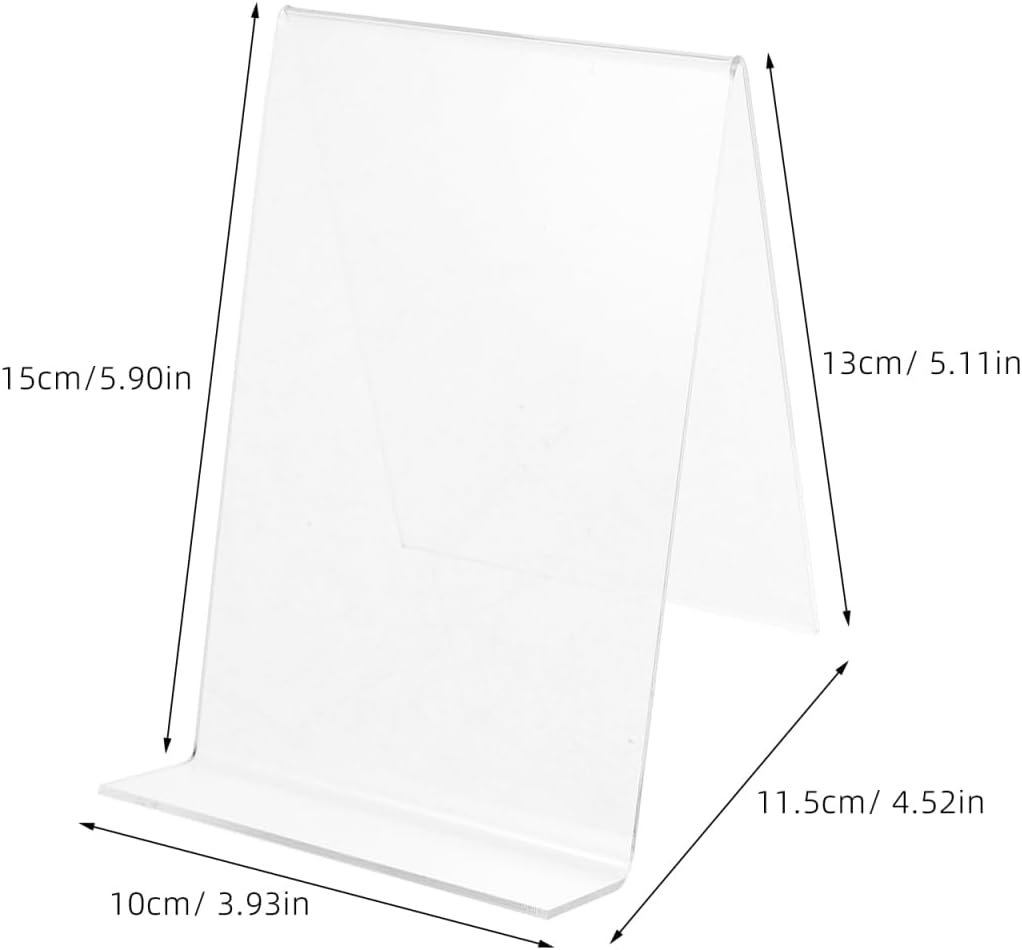 Acrylic Display Stands / Clear / Set of 6