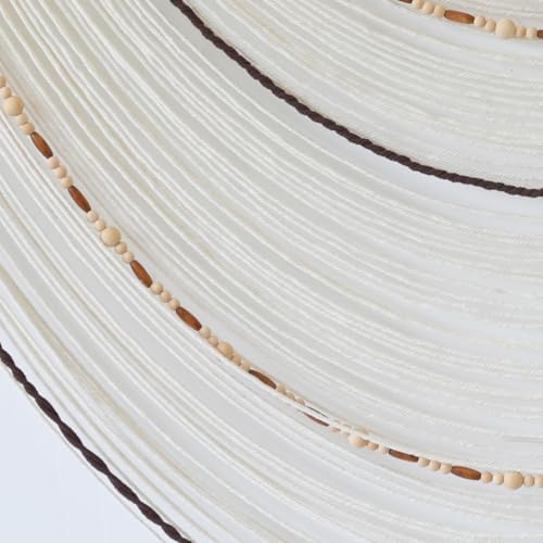 Macrame Wall Hanging Boho Wall Decor Beaded Fiber Art Handmade 57"W*35"L