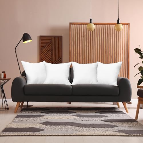 Utopia Bedding Throw Pillows, Decorative 17x17 Pillow Inserts, Set of 4