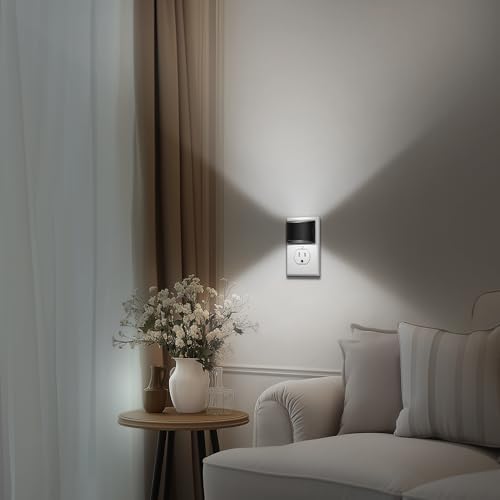 DORESshop Night Light, Night Lights Plug into Wall, Adjustable, 5000K