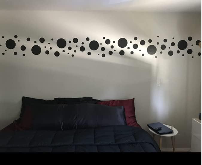 Polka Dot Wall Decals / Black