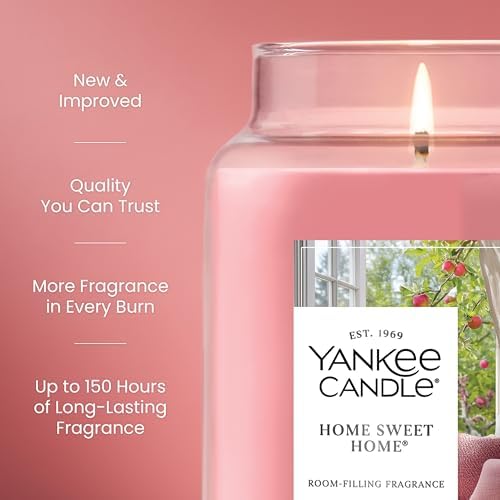 Yankee Candle Home Sweet Home Scented Candle, 22oz Large Jar