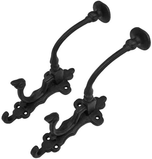 Mystic Colonial Rustic Cast Iron Wall Hooks