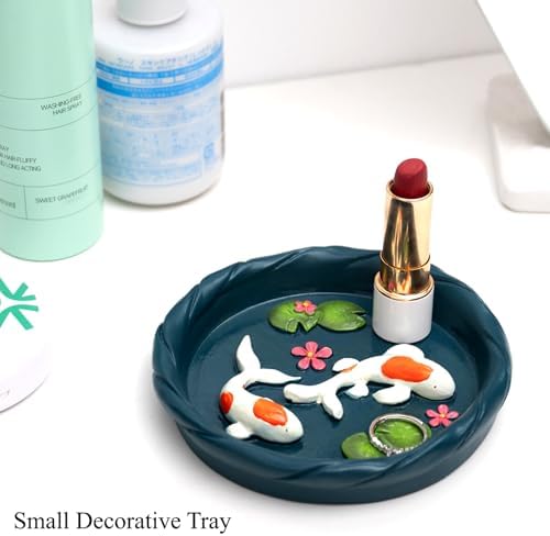 Resin Jewelry Tray / Dark Blue