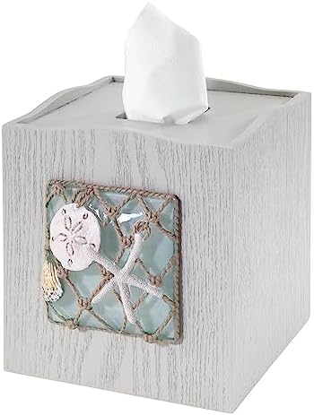 Coastal Home Decor / Tissue Box Cover