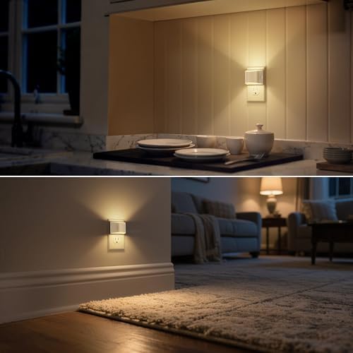 DORESshop Night Light, Night Lights Plug into Wall, Adjustable, 3000K