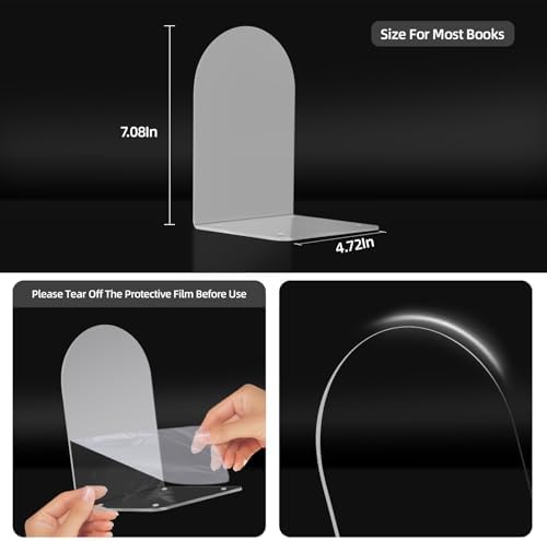 Book Ends / Clear / Set of 6