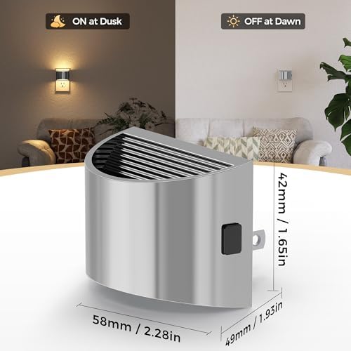 DORESshop Night Light, Night Lights Plug into Wall, Adjustable, 3000K