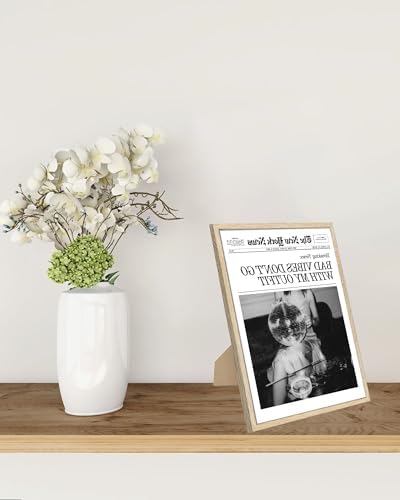 EcoHest Small 8x10 in Bad Vibes Don't Go With My Outfit Framed Wall Art