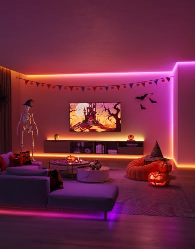 Govee 16.4ft RGBIC LED Strip Lights, LED Lights for Bedroom, APP Control