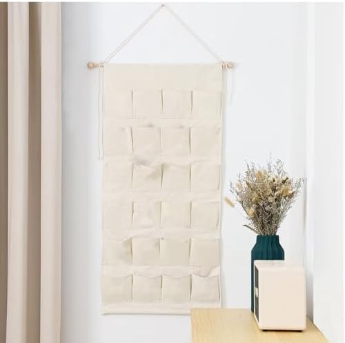 Reusable Christmas Advent Calendar with Pockets Door Wall Hanging
