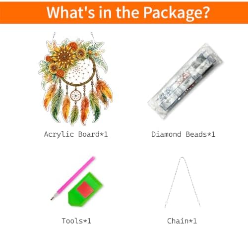 VODAPYC Dream Catcher Diamond Art Hanging Kits for Adults