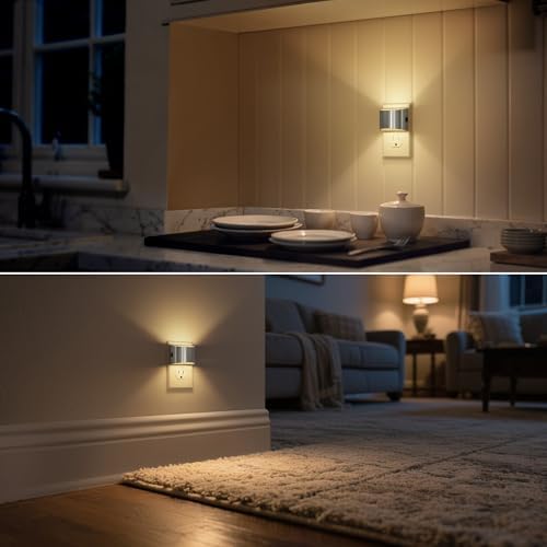 DORESshop Night Light, Night Lights Plug into Wall, Adjustable, 3000K