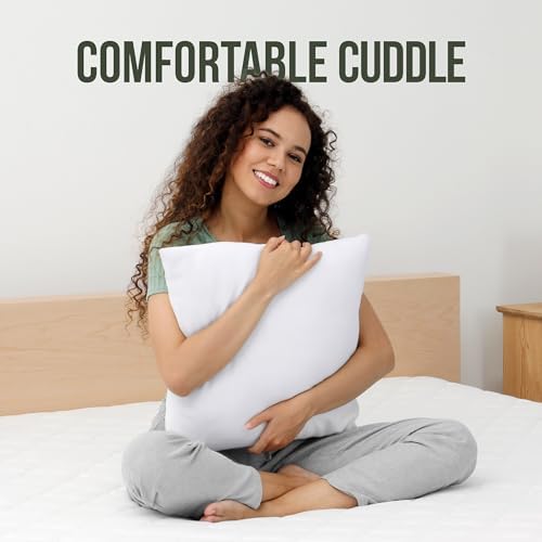 Utopia Bedding Throw Pillows, 18x18 Pillow Inserts, Pack of 1, White