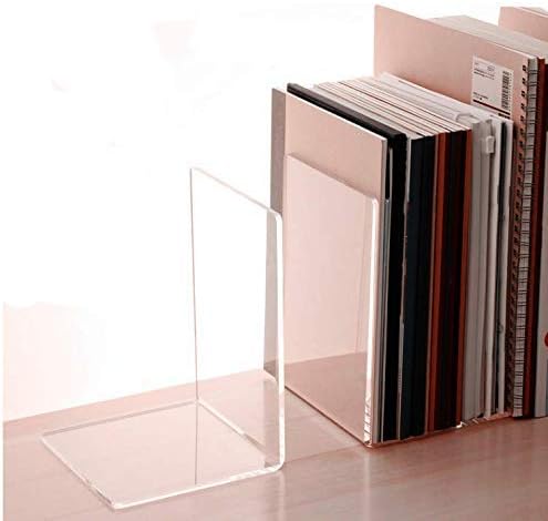 Acrylic Bookends / Book / Clear / Set of 8
