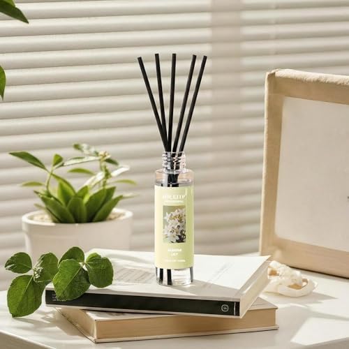 Airkeep Reed Diffuser Oil Refill/Jasmine Lily/3.38 oz / 1 Pack/Air Freshener & Aromatherapy Essential Oil Blend for