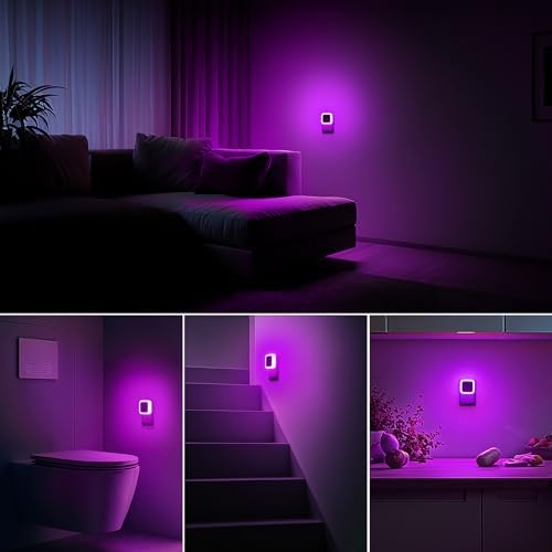 Sujeet Night Light, Night Lights Plug into Wall 8-Pack, Nightlight Plug in Night Light, Dusk to Dawn Night Lamp Led