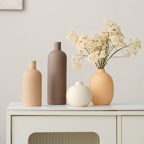 Modern Ceramic Vase Set / Coffee Mix Set 4