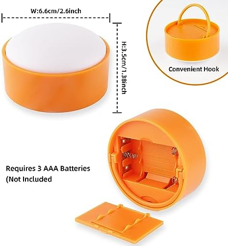 Litake Halloween Jack-O-Lantern Lights Color Changing Timer Pumpkin Lights