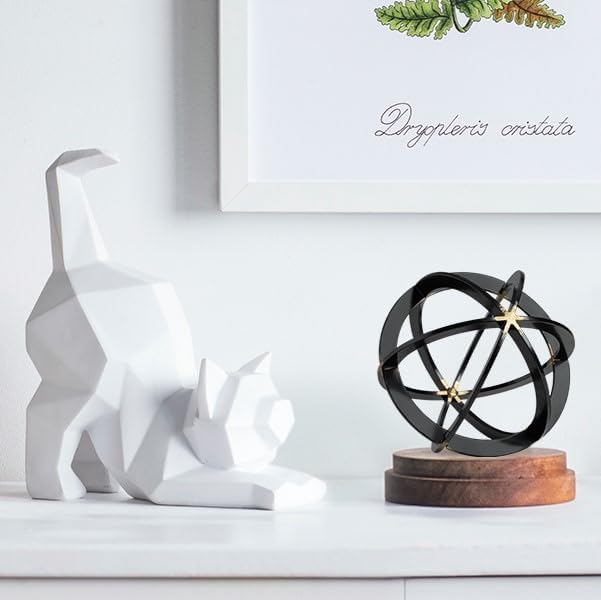 Modern Decorative Balls / Black & Gold