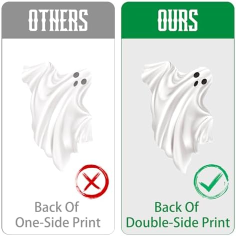 Halloween White Ghost Window Mirror Cling Decal Decoration Large 35.5''