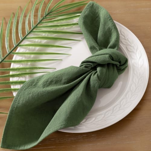 Cloth Napkins Fall Washable Reusable Linen Wedding Party Home Table Decor