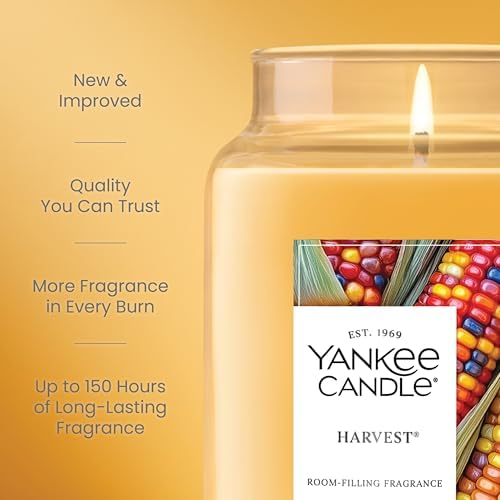 Yankee Candle Harvest Scented Candle, 22oz Large Jar