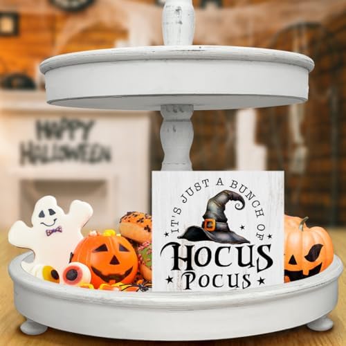 Halloween Decor, Halloween Home Decorations, Farmhouse Saying Wooden Sign