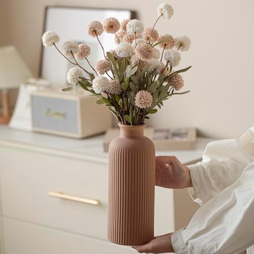 Large Modern Ceramic Vase Set / Large Coffee Mix