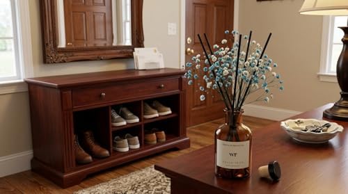 Ocean Mist & Sea Salt Scent Reed Diffuser Set for Bathroom Air Fresheners