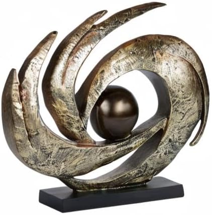 Made of Resin / Aged Gold / 12 Inch